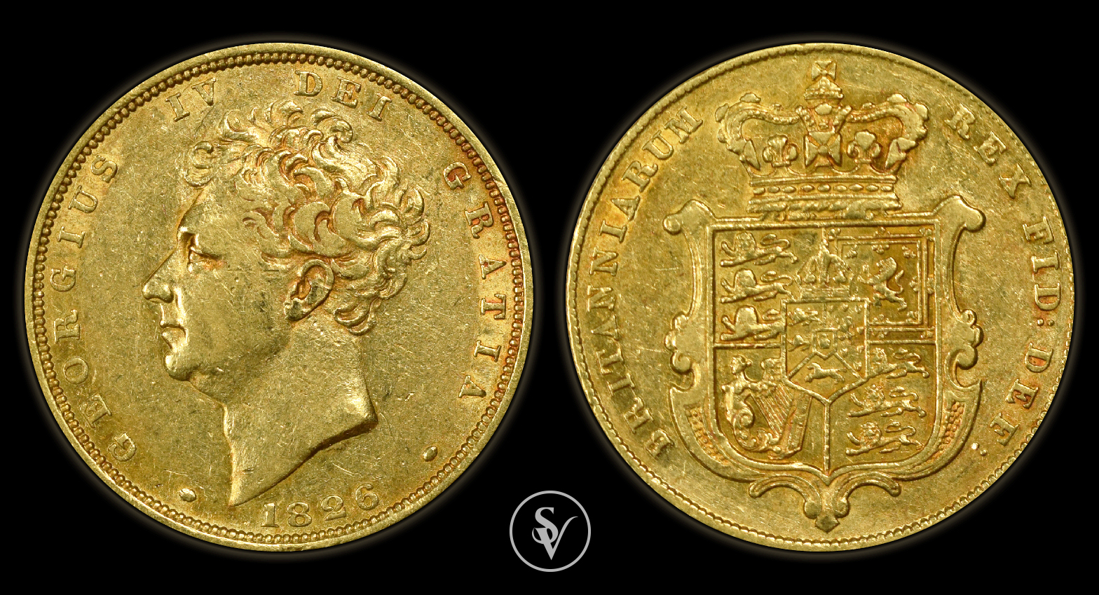 1826 IV gold sovereign Coins and collectables