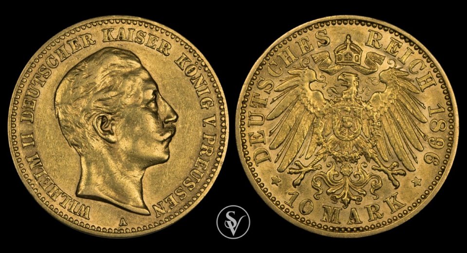10 Μαρκα 1896 χρυσό