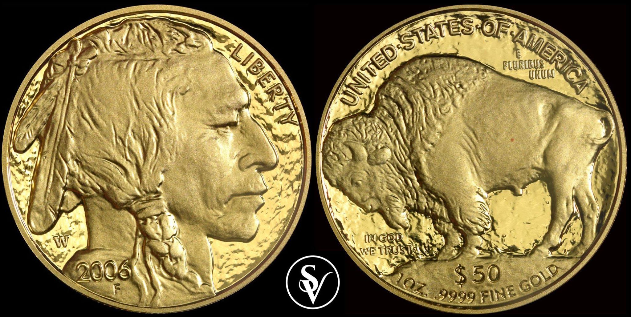 mixed BU American gold Buffalo Coins and collectables