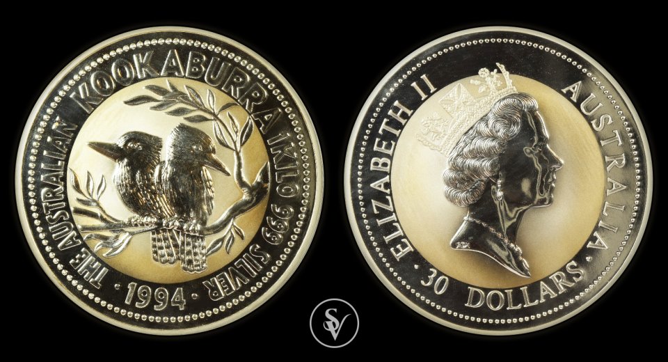 1994 Australia Kookabura silver 1 KG
