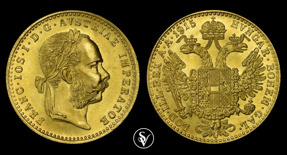 1915 1 χρυσό Αυστριακό δουκάτο 