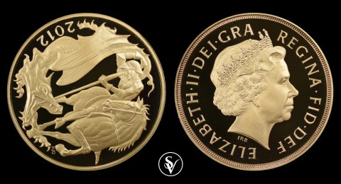 Great Britain 2 pounds 2012 Diamond Jubilee proof